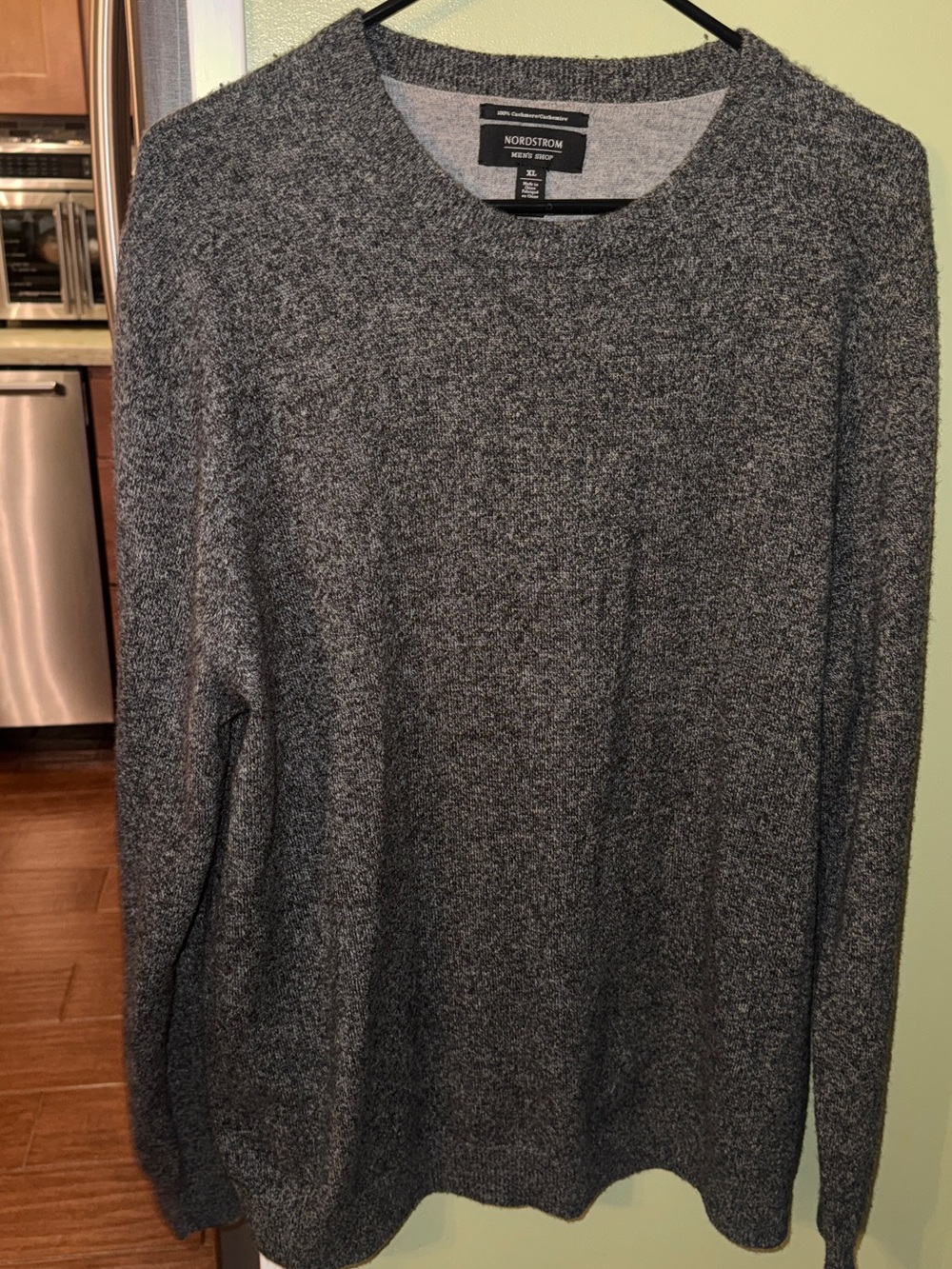 Nordstrom Men’s Charcoal Heather Crewneck Sweater